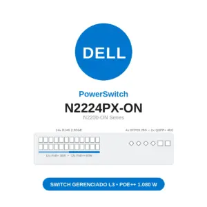 Switch Dell PowerSwitch N2224PX-ON